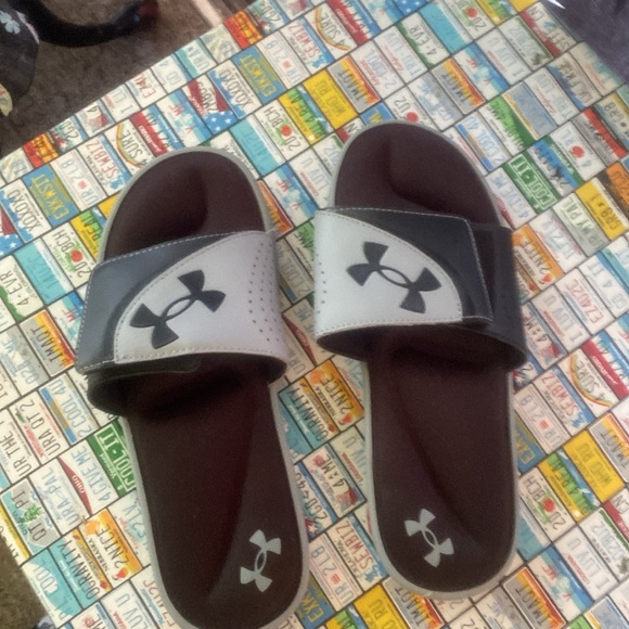 Under Armour Men’s Slides Sandals Size 9 – Preowned - Picture 4 of 5